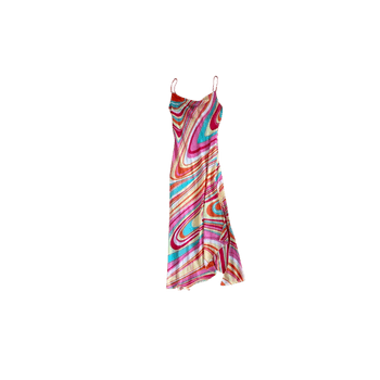Zara vintage multicolor slip dress