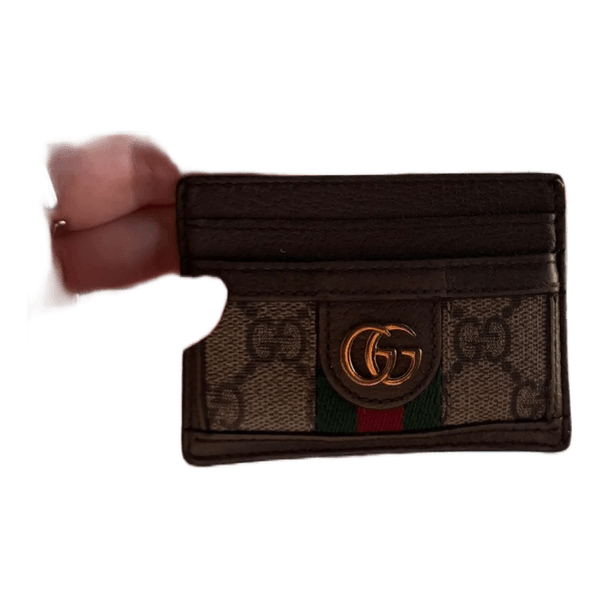 Gucci kortholder i læder