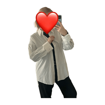 White Button-Up Shirt