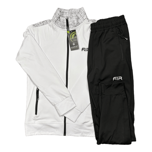 Dynamicair tracksuit white and black
