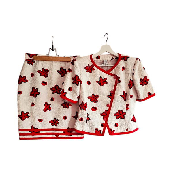 Parisian vintage - skirt & jacket set