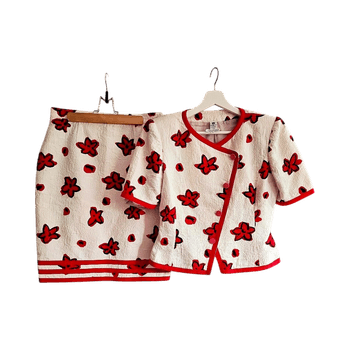 Parisian vintage - skirt & jacket set
