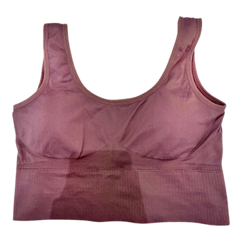 Burgundy seamless urheilutoppi