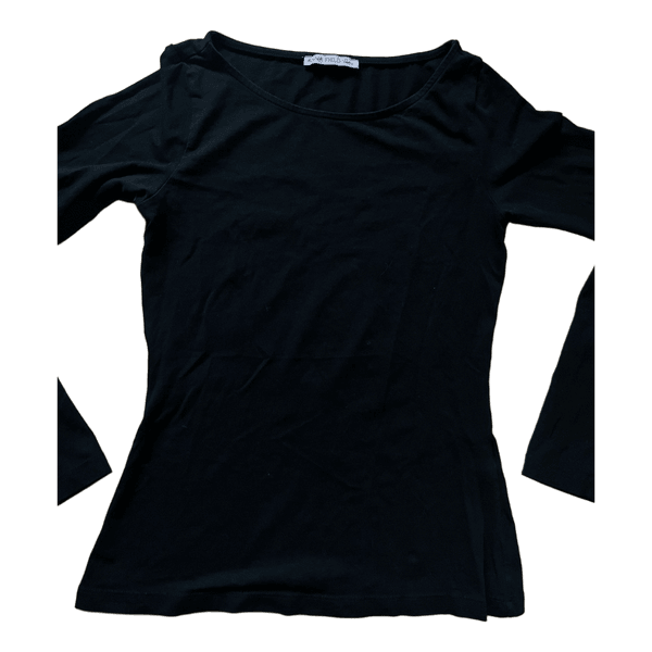 Anna Field black long-sleeved top