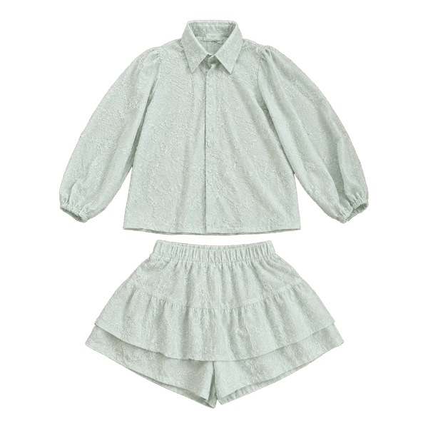 Light green two piece set