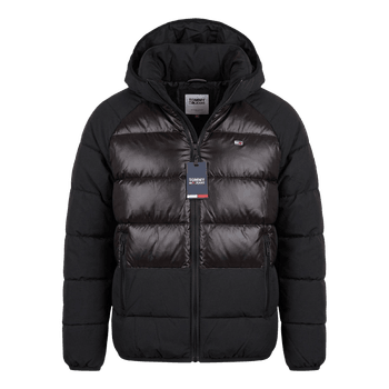 Black Tommy Jeans puffer jacket