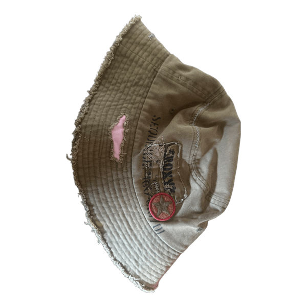 Roxy distressed bucket hat