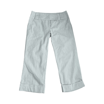 Carrie Bradshaw style vintage low waist capris