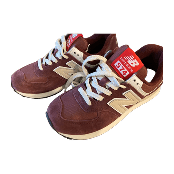 New balance 574 sneakers burgundy 