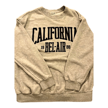 Gray graphic sweatshirt