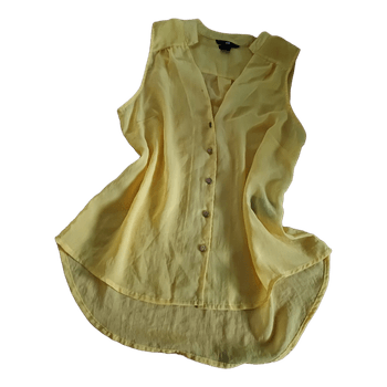 Keltainen H&M pusero