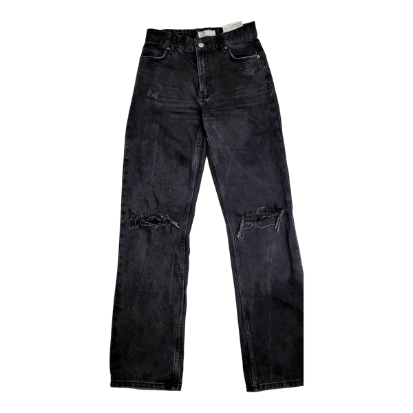 Bershka black high waist jeans
