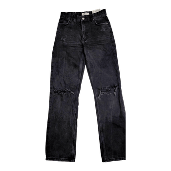 Bershka black high waist jeans