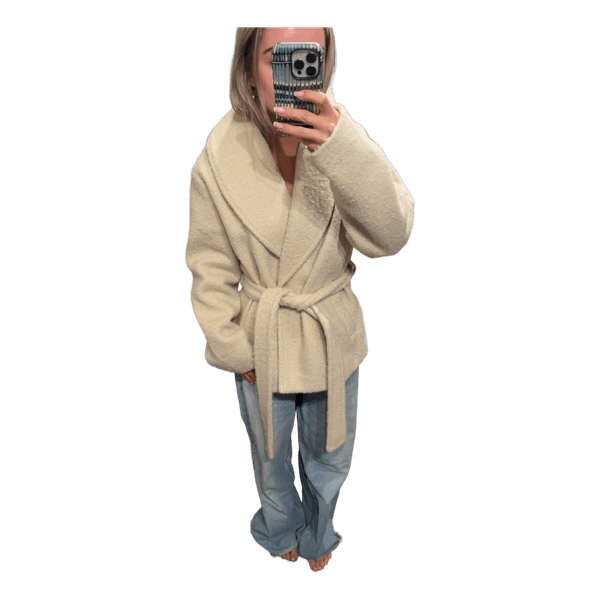 Beige kort frakke Vero Moda