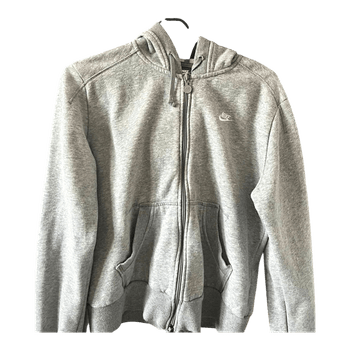 Nike grey zip hoodie