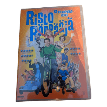 Risto Räppääjä & polkupyörävaras DVD