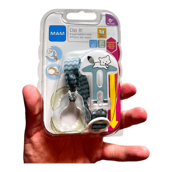 Mam pacifier clip