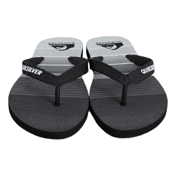 Quiksilver striped flip flops