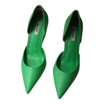 Green NA-KD heels