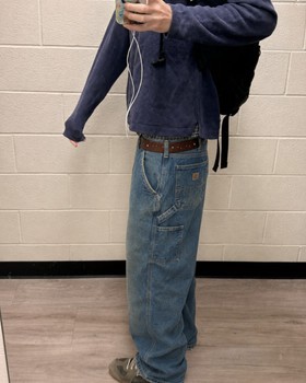 Carhartt blue carpenter jeans