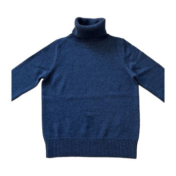 Repeat Chunky Merino Wool Sweater With Turtleneck