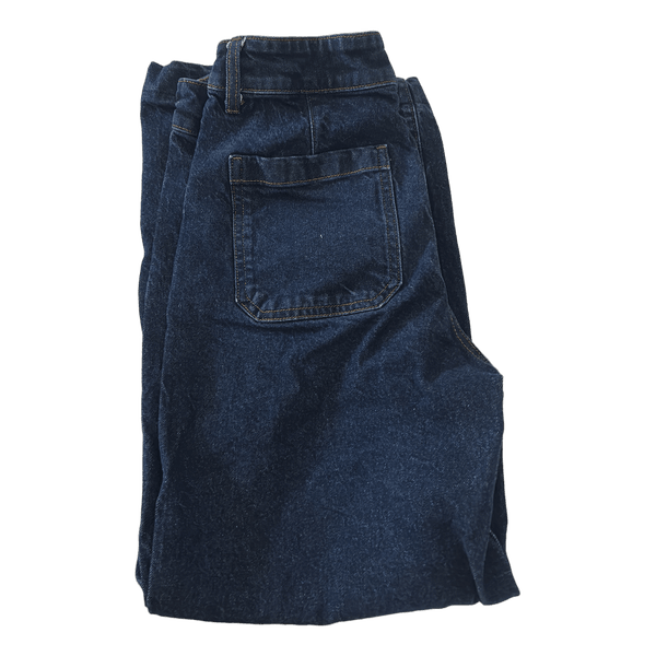 Blå denim jeans