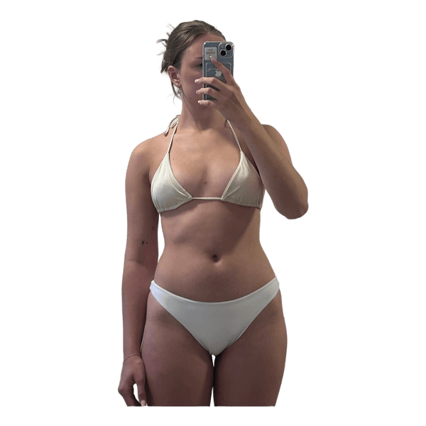 Beige bikini set