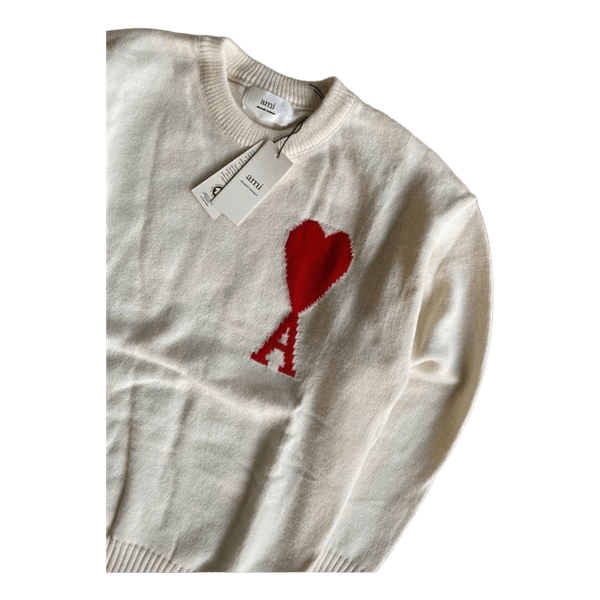 Ami Paris white sweater
