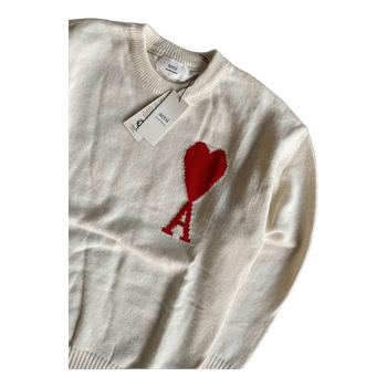 Ami Paris white sweater