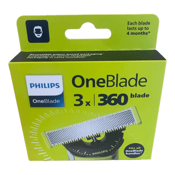 Philips OneBlade 360 skustuvo peiliukai