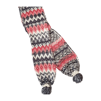 Kaulahuivi tupsuilla scarf