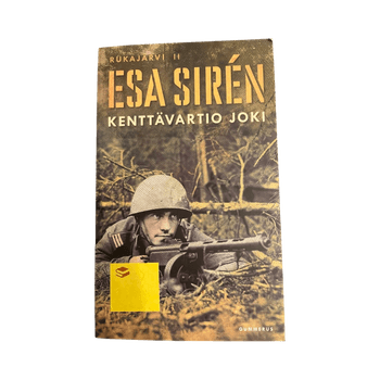 Sotaromaani pehmeäkantinen kirja
