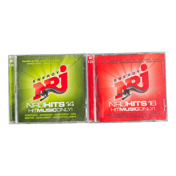 NRJ Hits 14 ja 16 CD-levyt