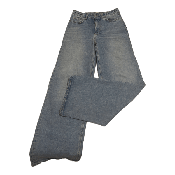 Blå wide leg jeans