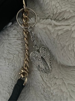 angel wing bag charm/keychain 🪽
