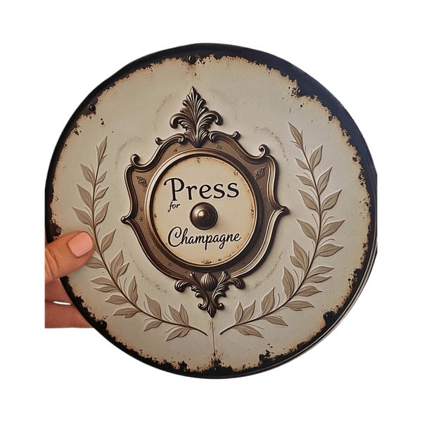 Press for champagne kyltti