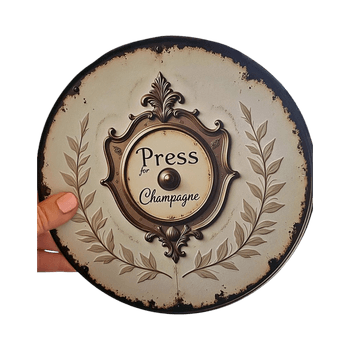 Press for champagne kyltti