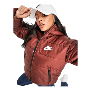 Nike hooded puffer jacket