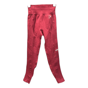 Gymshark maroon seamless leggings