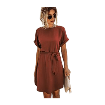 Self Tie Tunic Dress