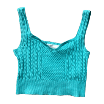 turkoosi neuletoppi xs 