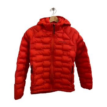 Oranssi/ Punainen untuvatakki