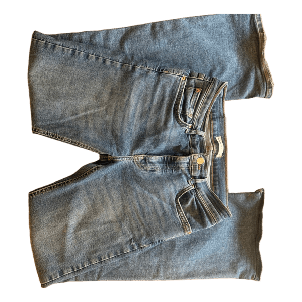 Blå denimjeans