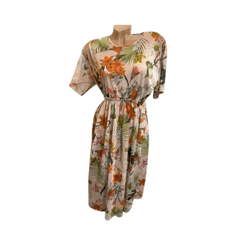 Zara Floral maxi dress