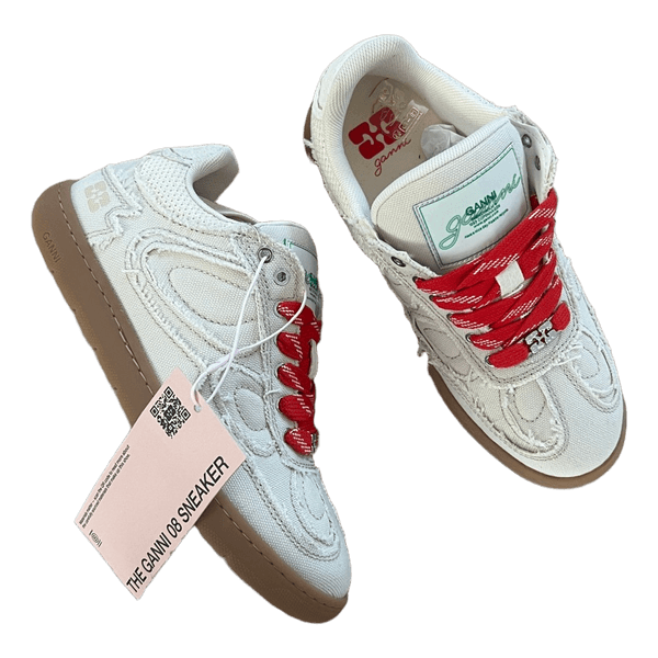Ganni 08 canvas sneakers