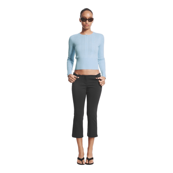 Sorte Capri pants