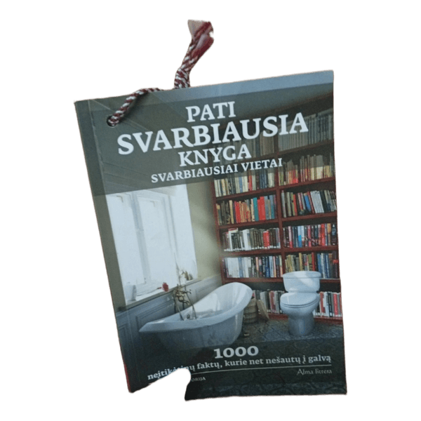 Pati svarbiausia knyga svarbiausiai vietai