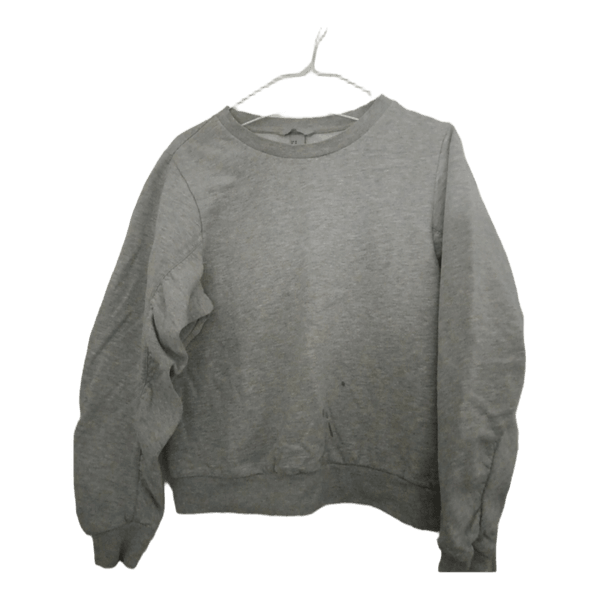 H&M harmaa collegepaita