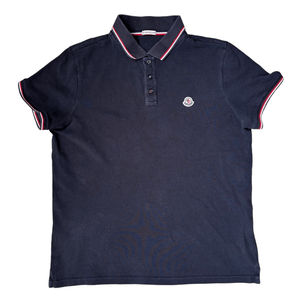 Laivastonsininen Moncler pikeepaita