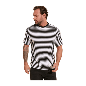 Print t-shirt black